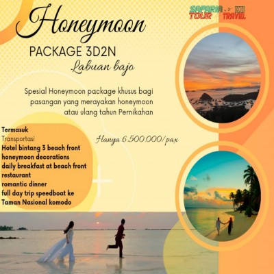 HONEYMOON PACKAGE LABUAN BAJO 3 DAY 2 NIGHT